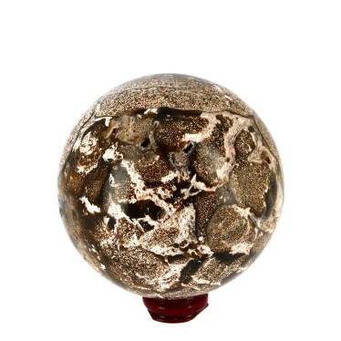 Sphère Jaspe Orbiculaire de Madagascar Ø 9 cm