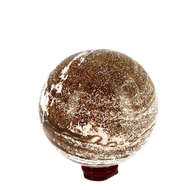 Sphère Jaspe Orbiculaire de Madagascar Ø 8.5 cm