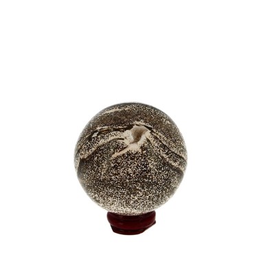 Sphère Jaspe Orbiculaire de Madagascar Ø 6.5 cm