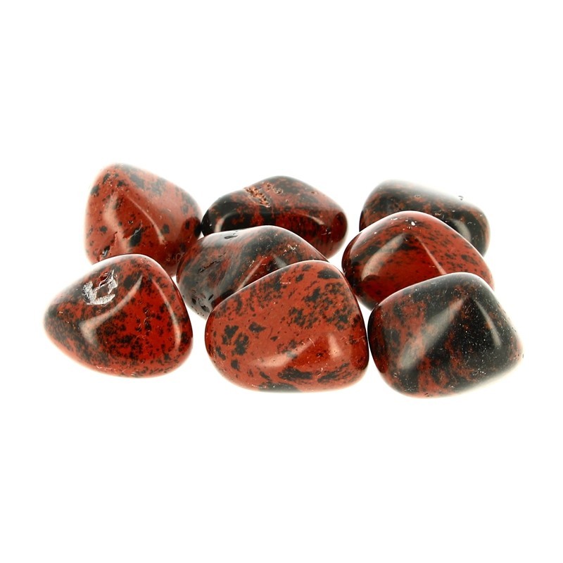 100 g Obsidienne Acajou ou Pourpre Pierres Roulées