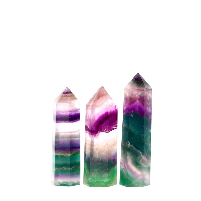 Pointes 6 Faces Fluorite Multi EXTRA