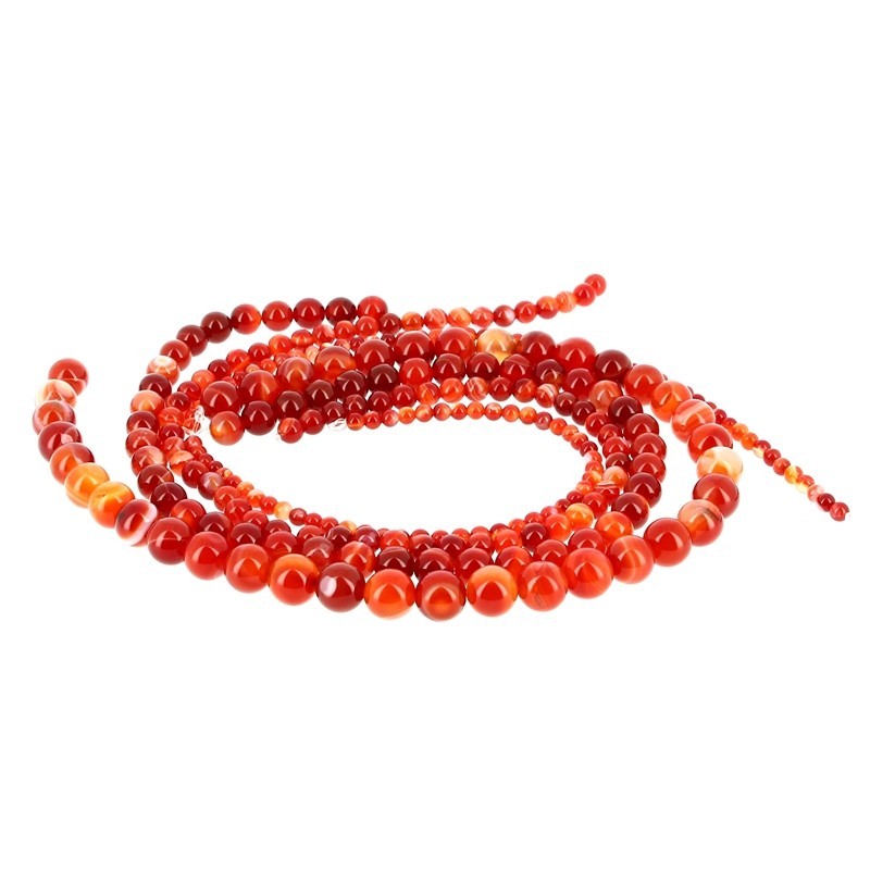 Perles Cornaline EXTRA