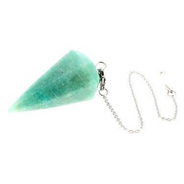 Pendule Facetté Amazonite...