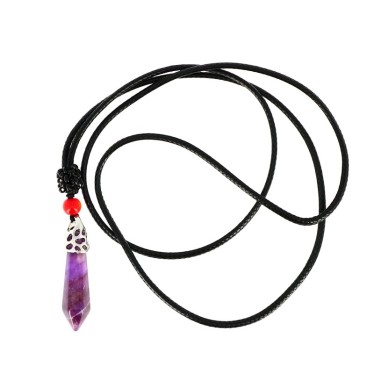Améthyste Collier Pointe