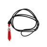 Jaspe Rouge Collier Pointe