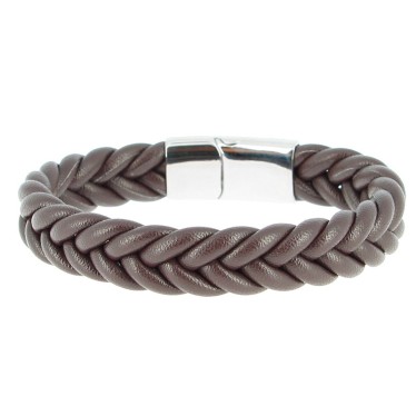 Acier inoxydable & Cuir