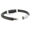 Acier inoxydable & Cuir