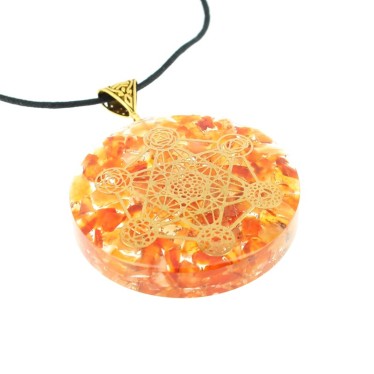 Cornaline Orgonite Metatron...