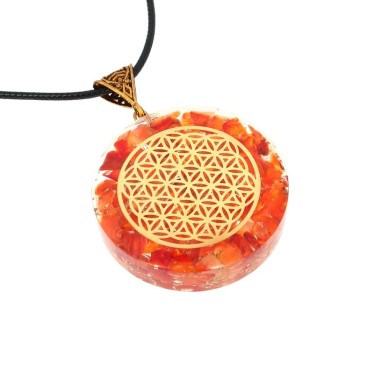 Cornaline Orgonite Fleur de...