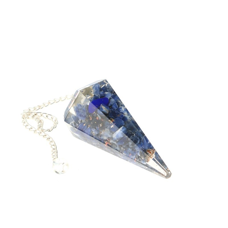 Pendules Orgonite Sodalite