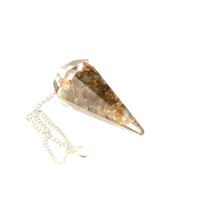 Pendules Orgonite Œil de Tigre