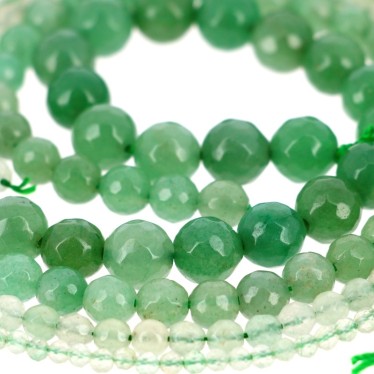 Perles Aventurine Verte...