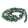 Perles Agate Mousse Facettées