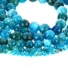 Perles Apatite EXTRA Facettées