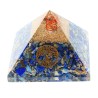 Lapis Lazuli Pyramide Orgonite Arbre de Vie 7.5 cm