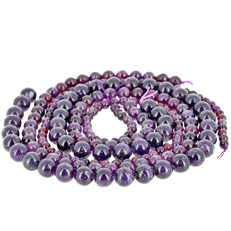 Perles Lépidolite EXTRA
