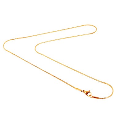 45 cm Ø 1 mm Chaîne Acier...