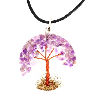 Améthyste Orgonite Arbre de...