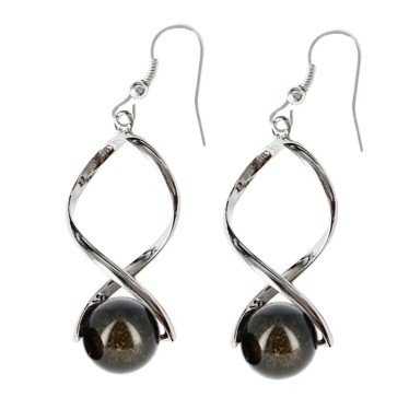 Obsidienne Dorée Billes 10 mm
