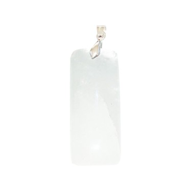 Quartz Blanc Rectangle Fin