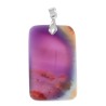 Agate Violette Naturelle de Madagascar Rectangle