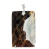 Pierre de Lune Noire Rectangle