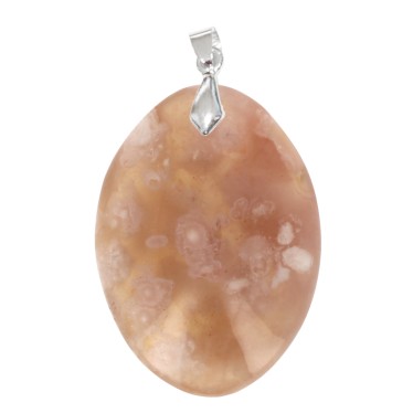 Agate Fleur Ovale de 2 à...