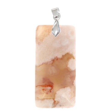 Agate Fleur Rectangle Fin