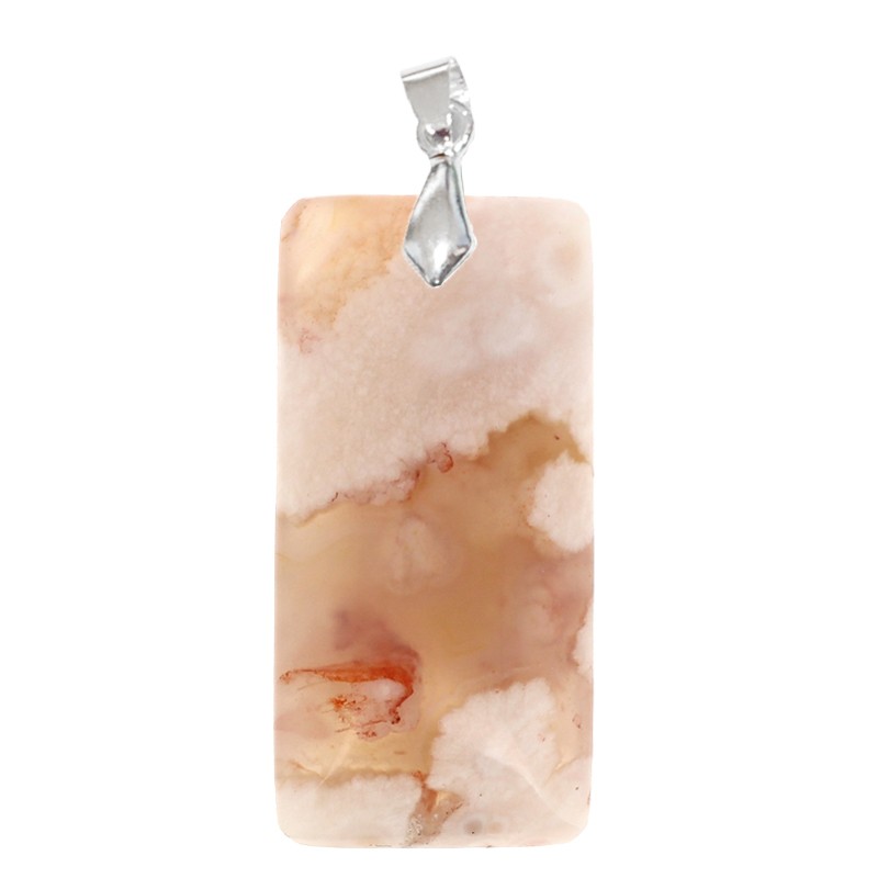Agate Fleur Rectangle Fin