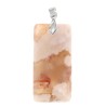 Agate Fleur Rectangle Fin