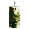 Agate Mousse de Madagascar Rectangle Fin