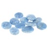 500 g Galets Plats Calcite Bleue EXTRA de Madagascar