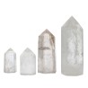 Cristal de Roche de Madagascar Pointes Polies