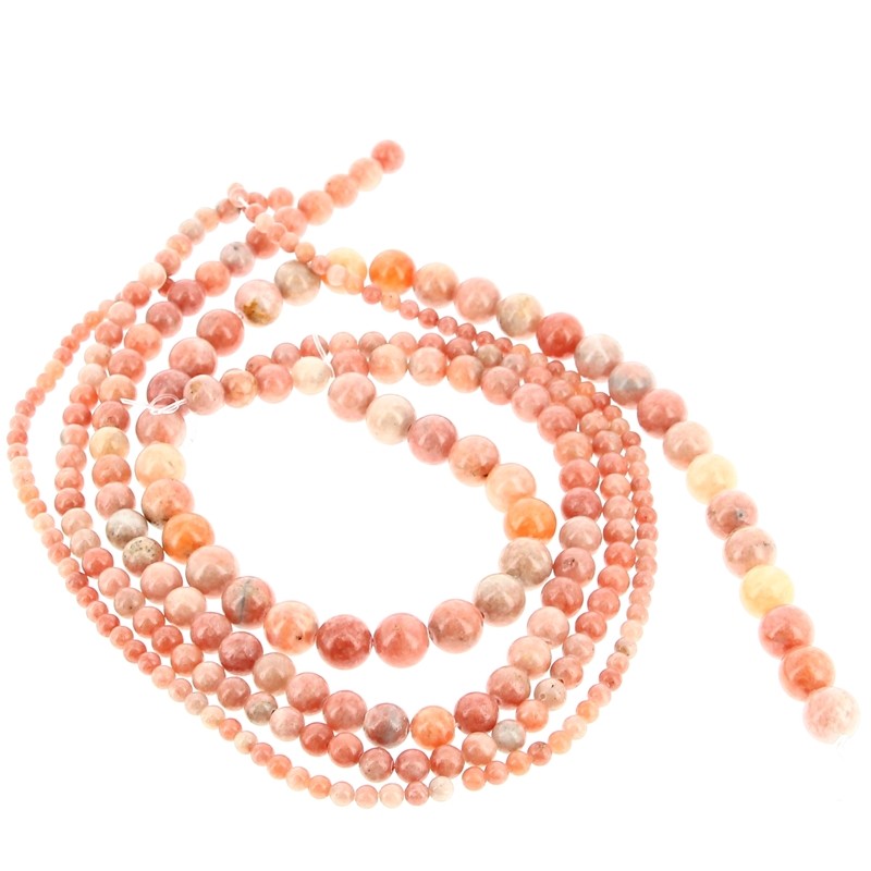 Perles Calcite Orange EXTRA
