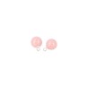 Perles Quartz Rose avec boucle Argent 925