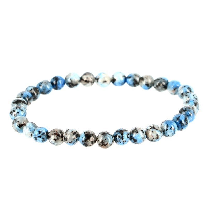 bracelet Jaspe K2 Billes 6 mm