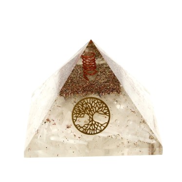 Sélénite Pyramides Orgonite...