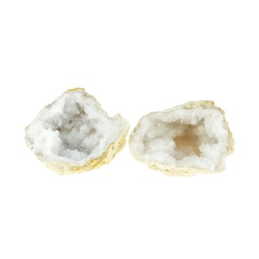 Géodes de Cristal de Roche Creuses 9 cm environ