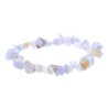 Agate Calcédoine Bleue EXTRA Baroque