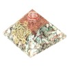 Larimar Pyramide Orgonite Metatron 7.5 cm