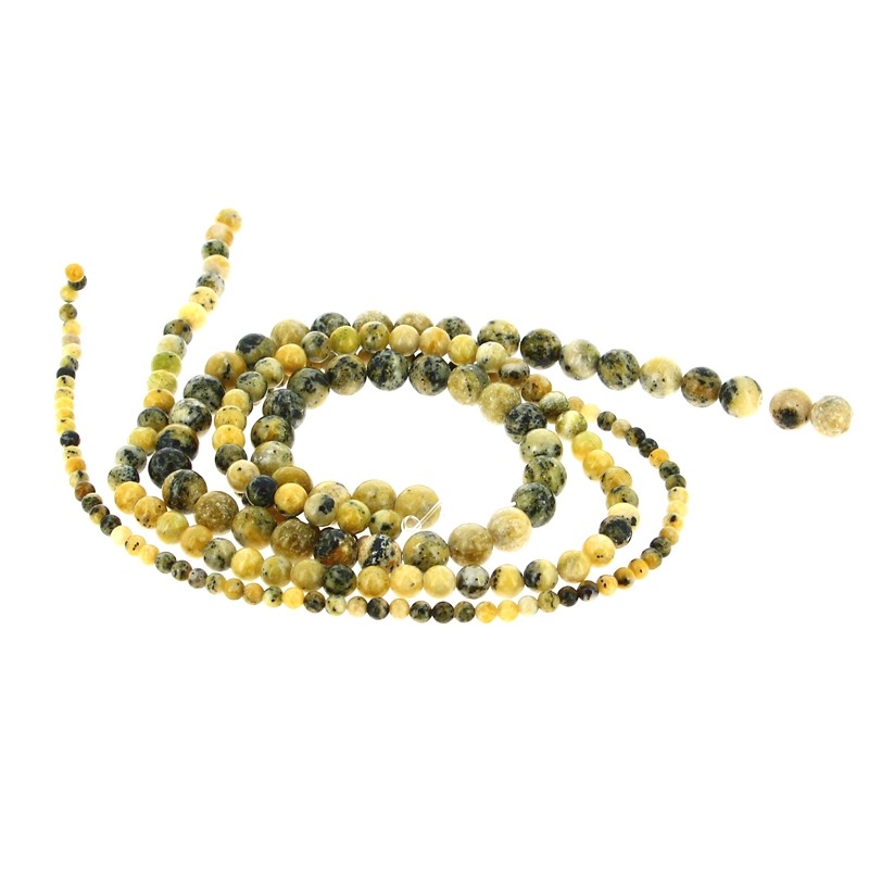 Perles Serpentine EXTRA