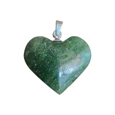 Fuschite Pailletée Coeur de...