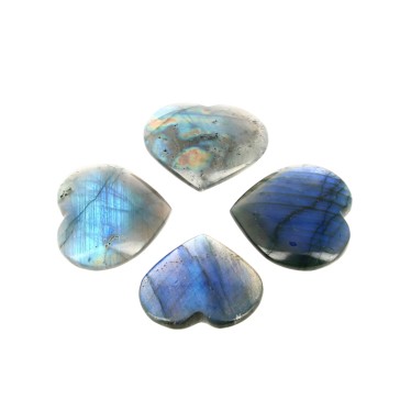 Cœur Labradorite EXTRA de 3...