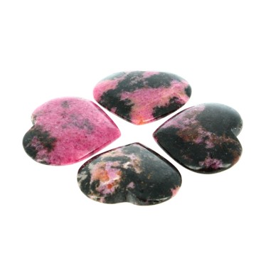 Cœur Rhodonite EXTRA de...