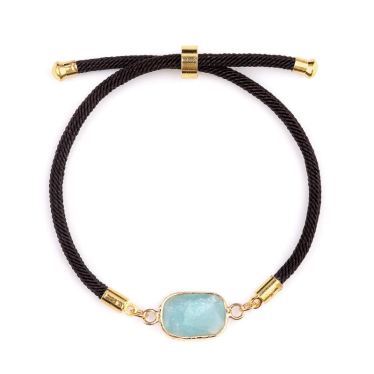 Bracelets Médaillon Rectangle Facetté