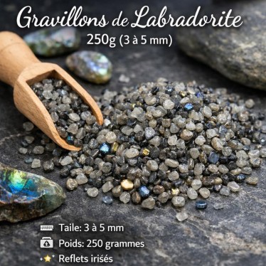 250 g Gravier Labradorite...