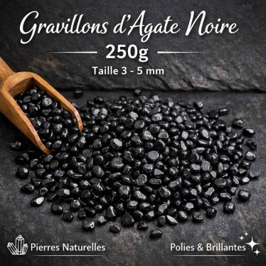 250 g Gravier Agate Noire...