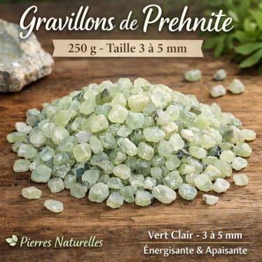 250 g Gravier Prehnite 3-5 mm