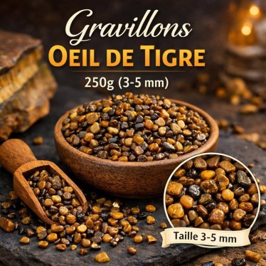 250 g Gravier Œil de Tigre...