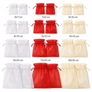 Pochettes Cadeau Organza